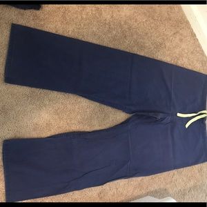 Navy blue scrub pants